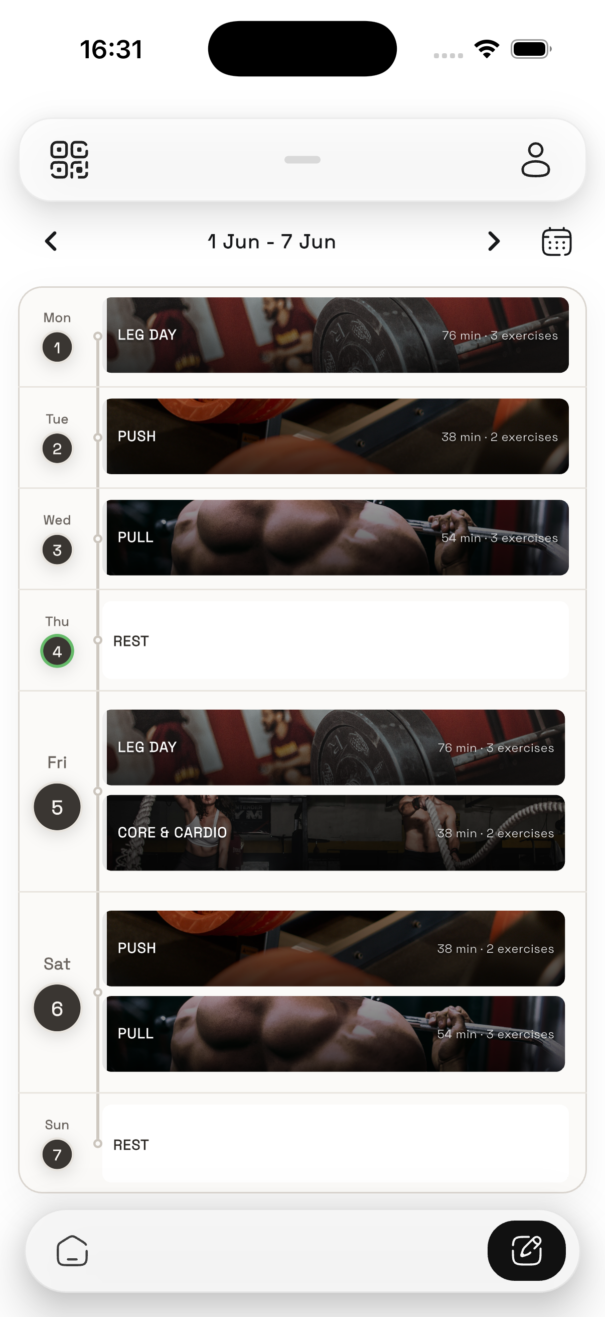 Lift onboarding or dashboard screen
